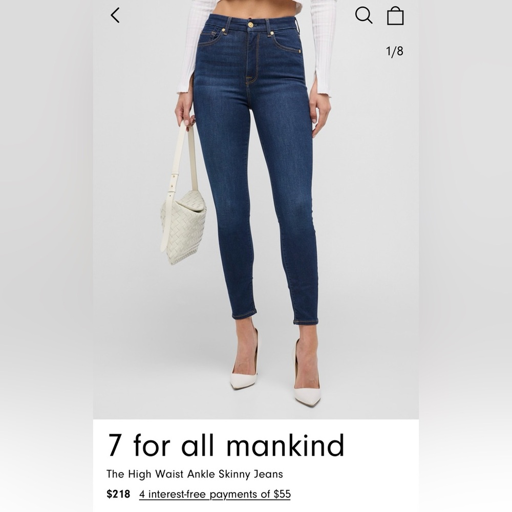 7 For All Mankind - The Ankle Skinny - 24